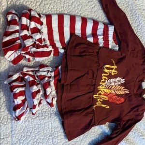 thanksgiving 2 piece outfit